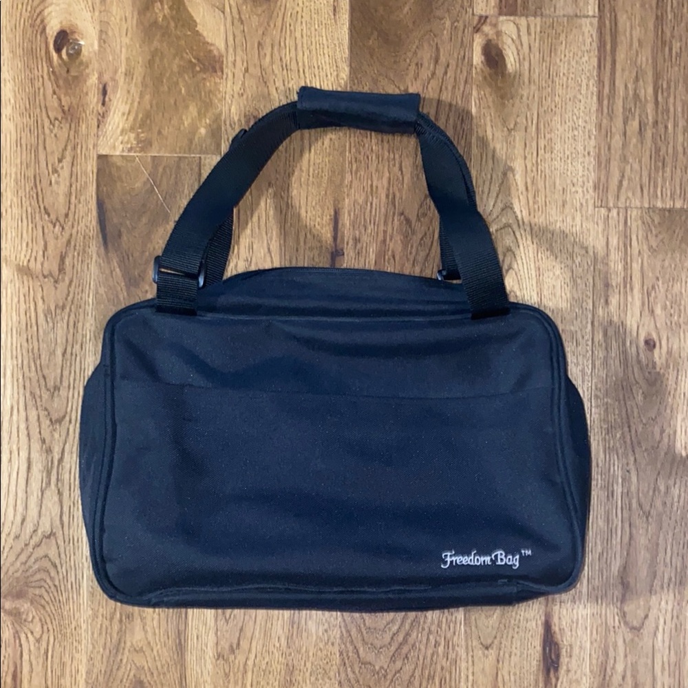 Vintage Black QVC Freedom Bag